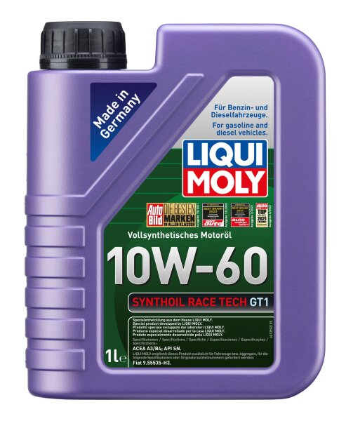 LIQUI MOLY Synthoil Race Tech GT1 10W-60