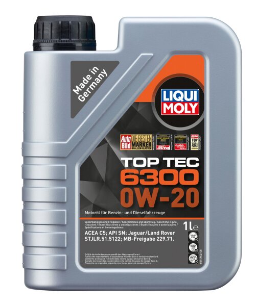 LIQUI MOLY Top Tec 6300 0W-20