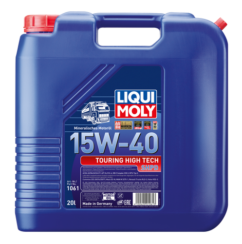 LIQUI MOLY Touring High Tech SHPD-Motoröl 15W-40