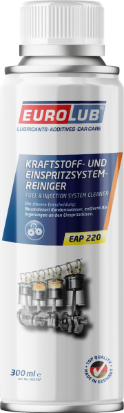 EUROLUB EAP 220 KRAFTST. + EINSPR. SYS REINIGER - 300 ml (003737)