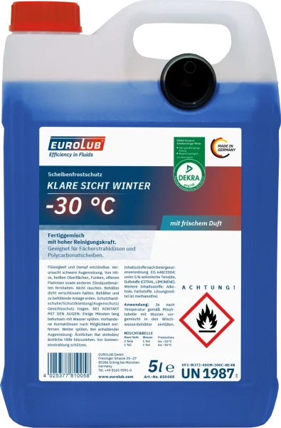 EUROLUB KLARE SICHT WINTER -30 °C