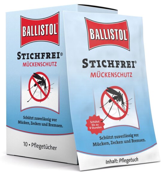 BALLISTOL Stichfrei Tücher-Box (à 10 Sachets) (26780)