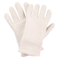 Nitras Baumwoll-Trikot-Handschuhe, naturfarben (521)