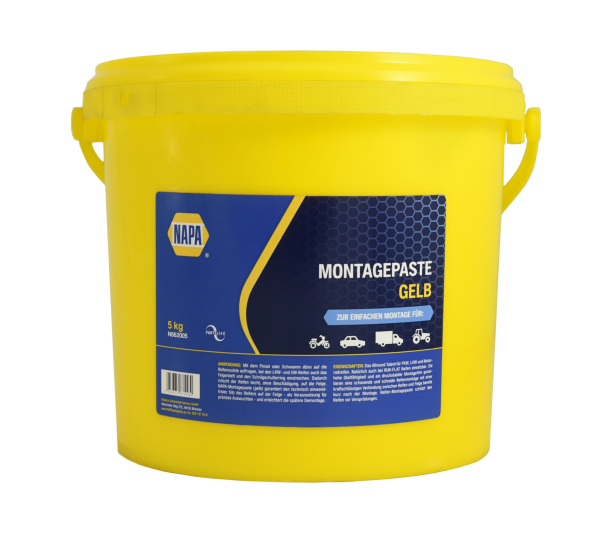 NAPA Montagepaste gelb,5kg N662005