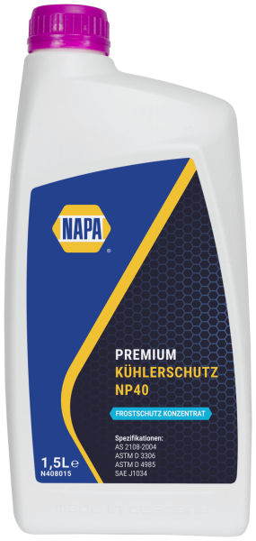 NAPA Premium Kühlerschutz NP40 Kühlerfrostschutz N408