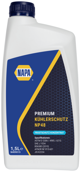 NAPA Premium Kühlerschutz NP48 Kühlerfrostschutz N409