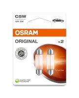 OSRAM Original C5W 12V 5W 36mm Doppelblister Eco 6418-2BL