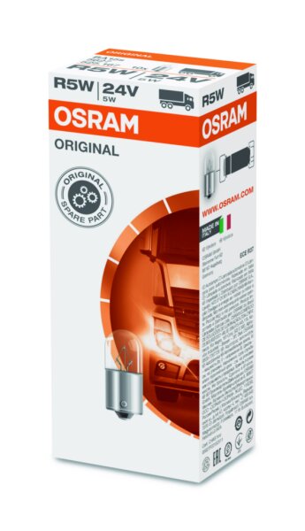 OSRAM Original R5W 24V Faltschachtel 5627