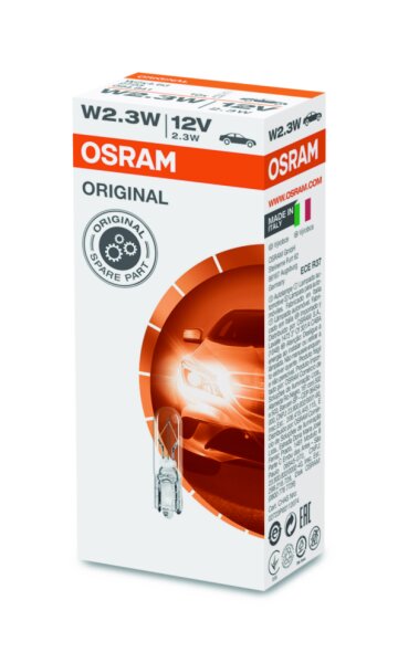 OSRAM Original W2,3W 12V Faltschachtel 2723