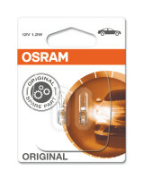 OSRAM Original 12V 1,2W Glassockel Faltschachtel 2721