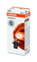 OSRAM Original 12V 1,2W Kunststoffsockel Faltschachtel...