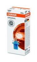 OSRAM Original 12V 1,2W Kunststoffsockel Faltschachtel...