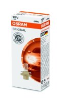 OSRAM Original 12V 1,5W Kunststoffsockel Faltschachtel...
