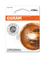 OSRAM Original 12V 2W Glassockel Faltschachtel 2722