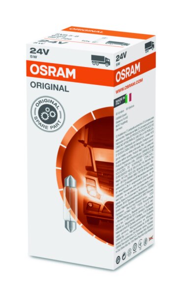 OSRAM Original 24V 5W Soffitte Faltschachtel 6424