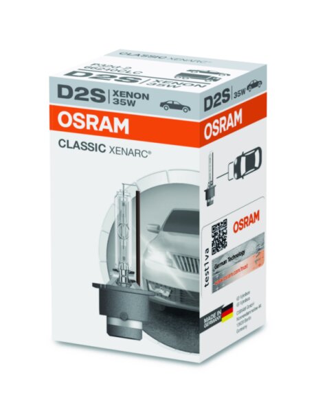 OSRAM XENARC® CLASSIC D2S Faltschachtel 66240CLC