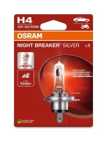 OSRAM NIGHT BREAKER® SILVER H4 Single Blister...