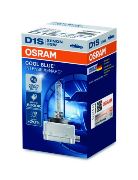 OSRAM XENARC® COOL BLUE® INTENSE D1S Faltschachtel 66140CBI