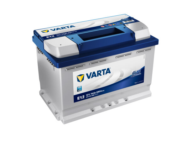 VARTA E12 BLUE Dynamic 12V 74Ah 680A EN (5740130683132)