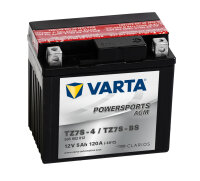 VARTA Powersports AGM  TZ7S-4
TZ7S-BS 12V 5Ah 120A EN...