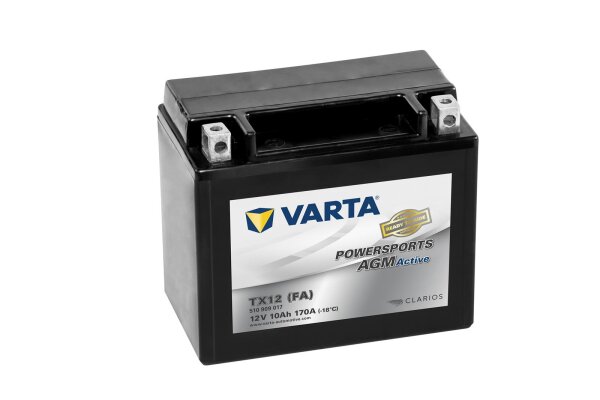 VARTA Powersports AGM (FA) TX12 (FA) 12V 10Ah 170A EN (510909017I312)