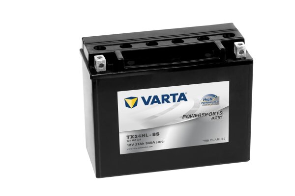 VARTA Powersports AGM (HP) TX24HL-BS 12V 21Ah 340A EN (521908034I314)