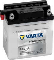 VARTA Powersports Fresh Pack B3L-A 12V 3Ah 30A EN...