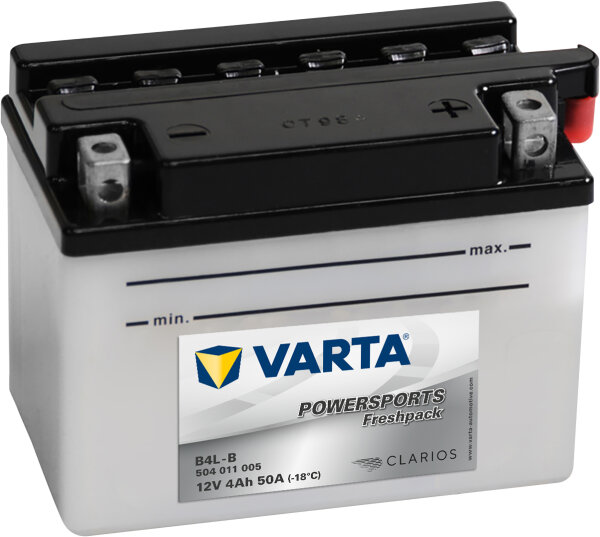 VARTA Powersports Fresh Pack B4L-B 12V 4Ah 50A EN (504011005I314)