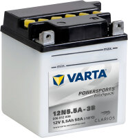 VARTA Powersports Fresh Pack 12N5.5A-3B 12V 5,5Ah 58A EN...