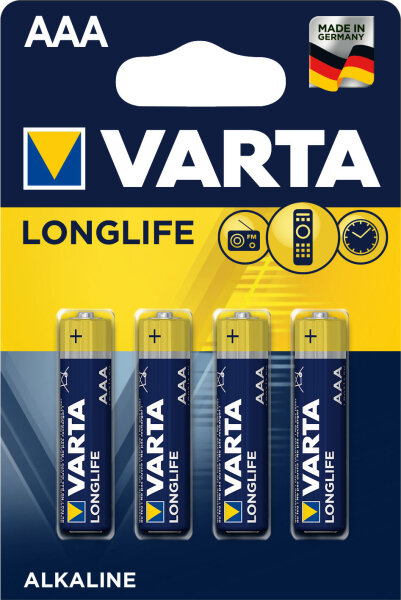 VARTA LONGLIFE AAA Blister 4 (4103101414)