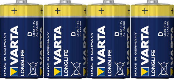 VARTA LONGLIFE D Folie 4 (4120101304)