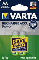 VARTA RECHARGE ACCU Power AA 2100mAh Blister 2 (56706101402)