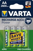 VARTA RECHARGE ACCU Power AA 2600mAh Blister 4 (5716101404)