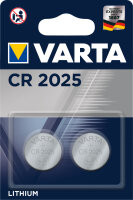 VARTA LITHIUM Coin CR2025 Blister 2 (6025101402)