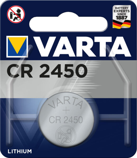 VARTA LITHIUM Coin CR2450 Blister 1 (6450101401)