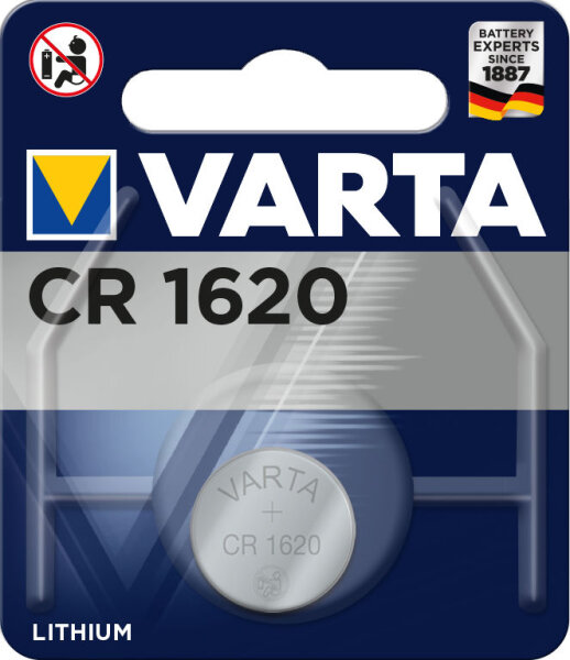 VARTA LITHIUM Coin CR1620 Blister 1 (6620101401)
