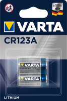 VARTA LITHIUM Cylindrical CR123A Blister 2 (6205301402)
