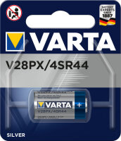 VARTA SILVER Cylindrical V28PX/4SR44 Blister 1 (4028101401)