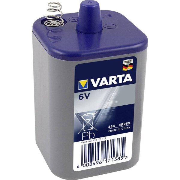 VARTA PROFESSIONAL 430 Zinc-chlorid 4R25X Lantern Battery (430101111)