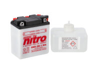 Nitro Motorradbatterie 6N6-3B-1 WA -N- mit Säureflasche
