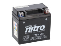 Nitro Motorradbatterie YTC5L-BS -N-  AGM / GEL  (gug)
