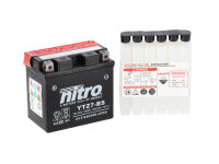 Nitro Motorradbatterie YTZ7-BS -N- mit Säurepack AGM