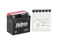 Nitro Motorradbatterie YTZ7S-BS -N- mit Säurepack AGM