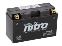 Nitro Motorradbatterie YT7B-4 -N-  AGM / GEL  (gug)