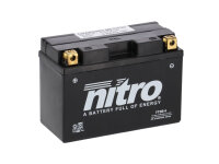 Nitro Motorradbatterie YT9B-4 -N-  AGM / GEL  (gug)