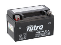 Nitro Motorradbatterie YTZ10S -N-  AGM / GEL  (gug)