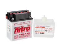 Nitro Motorradbatterie YB9A-A WA -N- mit Säureflasche