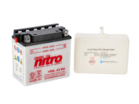 Nitro Motorradbatterie YB9L-A2 WA -N- mit Säureflasche