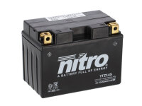 Nitro Motorradbatterie YTZ14S -N-  AGM / GEL  (gug)