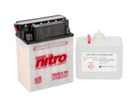 Nitro Motorradbatterie YB12C-A WA -N- mit Säureflasche